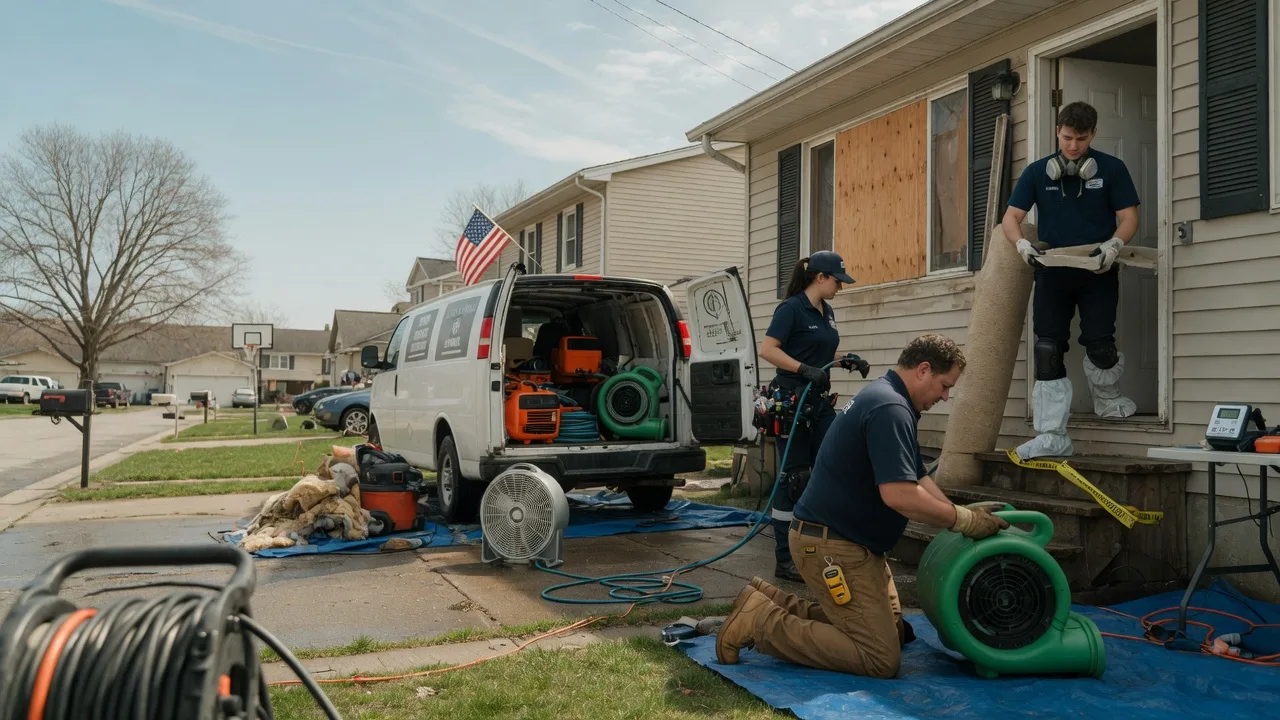 Water Damage Restoration in Peever, SD near me